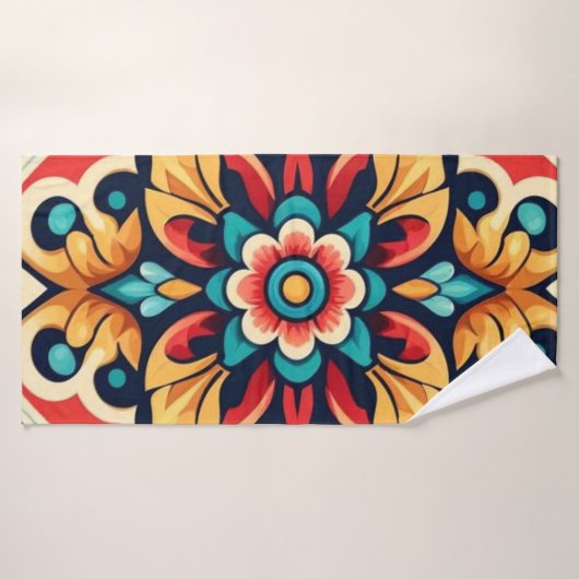 Ensemble de serviettes mexicaines Cantaro (Serviette de bain)