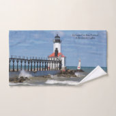 Ensemble de serviettes Michigan City East Pierhead (Serviette à main)