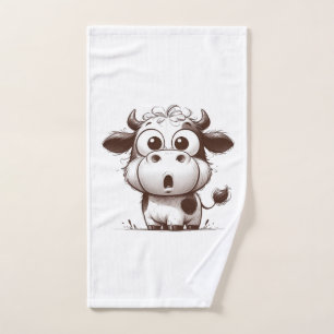 Ensemble de serviettes "Moo-Ments of Cleanness" - 