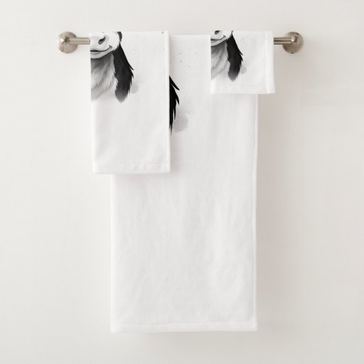 Ensemble de serviettes "Moo-Ments of Cleanness" -  (En situation)