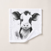 Ensemble de serviettes "Moo-Ments of Cleanness" -  (Gant de toilette)