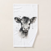 Ensemble de serviettes "Moo-Ments of Cleanness" - (Serviette à main)