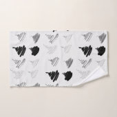 Ensemble de serviettes Motif Art Brush (Serviette à main)