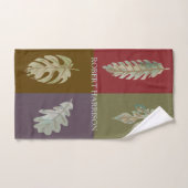 Ensemble de serviettes multicolores (Serviette à main)