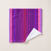 Ensemble de serviettes multicolores (Gant de toilette)