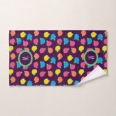 Ensemble de serviettes Neon Roses (Serviette à main)
