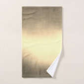 Ensemble De Serviettes Ombre Brown Tan Monogram te (Serviette à main)