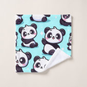 Ensemble de serviettes Panda Collection (Gant de toilette)