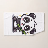 Ensemble de serviettes Panda Collection (Serviette à main)