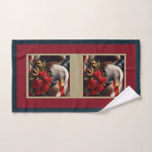 Ensemble de serviettes patriotiques aigle drapeau (Serviette à main)