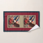 Ensemble de serviettes patriotiques aigle drapeau (Serviette à main)