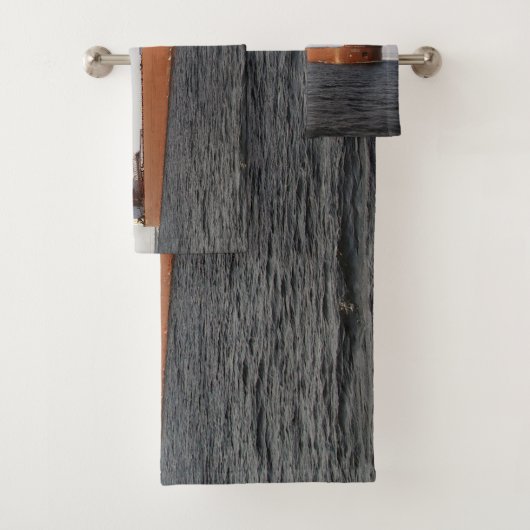 Ensemble de serviettes Paul R. Tregurtha (En situation)