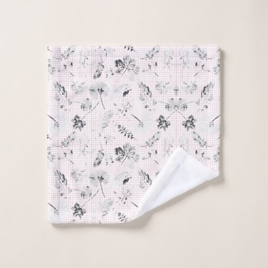 Ensemble de serviettes personnalisé | Baignoire, M (Gant de toilette)