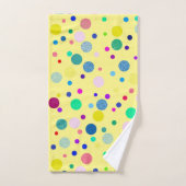 Ensemble de serviettes pois (Serviette à main)