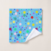 Ensemble de serviettes pois (Gant de toilette)