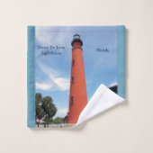Ensemble de serviettes Ponce De Leon Lighthouse (Gant de toilette)