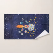 Ensemble de serviettes pour enfants de Rocketship (Serviette à main)