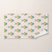 Ensemble de serviettes pour enfants Motif de greno (Serviette à main)