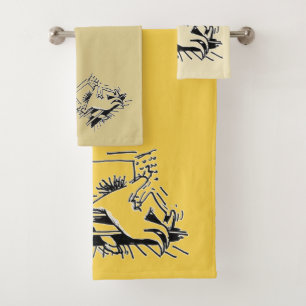 Ensemble de serviettes pour organiste frénétique