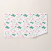 Ensemble de serviettes Preppy Cactus (Serviette à main)