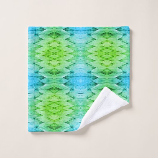 Ensemble de serviettes psychédélique (Gant de toilette)