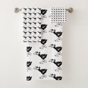 Ensemble de serviettes Pukeko Bird