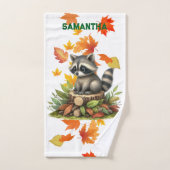 Ensemble de serviettes Raton laveur | Serviettes d (Serviette à main)