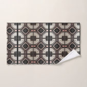 Ensemble de serviettes Rétro Milieu de Siècle Mode (Serviette à main)