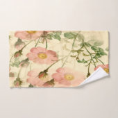 Ensemble de serviettes Roses roses délicates – Ess (Serviette à main)