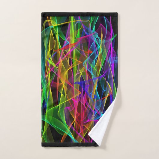 Ensemble de serviettes - Rubans de lumière (Serviette à main)