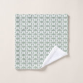Ensemble de serviettes Sage Damask (Gant de toilette)