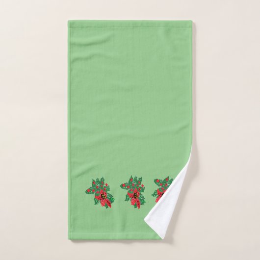 Ensemble de serviettes : Sentiment de Noël (Serviette à main)