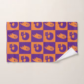 Ensemble de serviettes sur le thème d'Halloween. (Serviette à main)