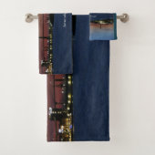 Ensemble de serviettes Talmadge Bridge (En situation)