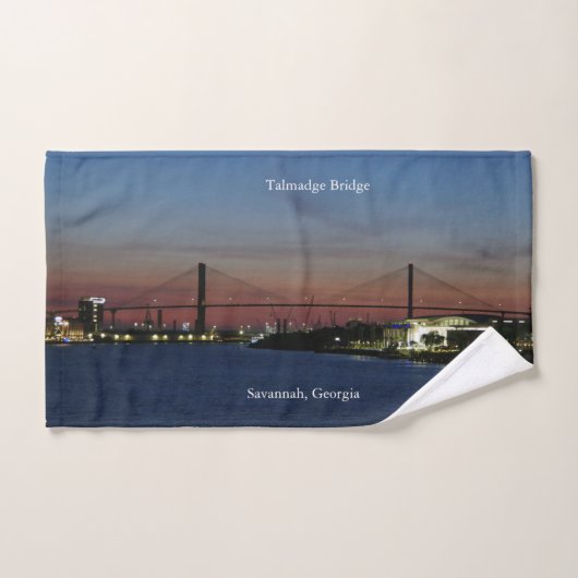 Ensemble de serviettes Talmadge Bridge (Serviette à main)