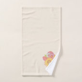 Ensemble de serviettes tournesol marguerite (Serviette à main)