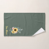 Ensemble de serviettes Tournesol Vous Brillez (Serviette à main)