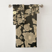 Ensemble de serviettes très élégant et design (En situation)