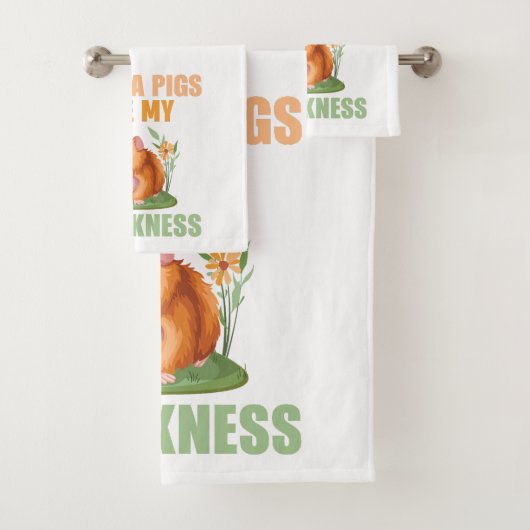 Ensemble de serviettes Wheekness (En situation)