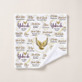 Ensemble de serviettes Yahweh - Cadeaux de Pâque (Gant de toilette)