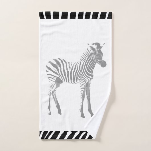 Ensemble de serviettes Zebra (Serviette à main)