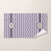 Ensemble de serviettes Zigzag (Serviette à main)
