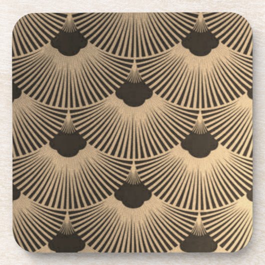 Ensemble de six dessous de verre de conception de (Devant)