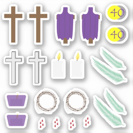 Ensemble de stickers (Devant)