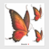 Ensemble de stickers à découpe personnalisée pour (Feuille)