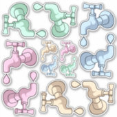 Ensemble de stickers à dérive (Devant)