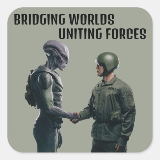 Ensemble de stickers Alien et soldat (Devant)