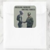 Ensemble de stickers Alien et soldat (Sac)