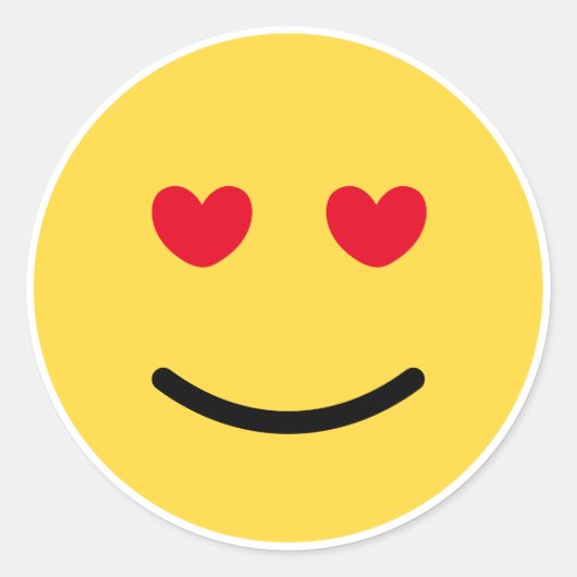 Ensemble de stickers Coeur Amour (Devant)