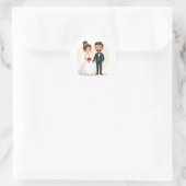 Ensemble de stickers Couple mariage (Sac)